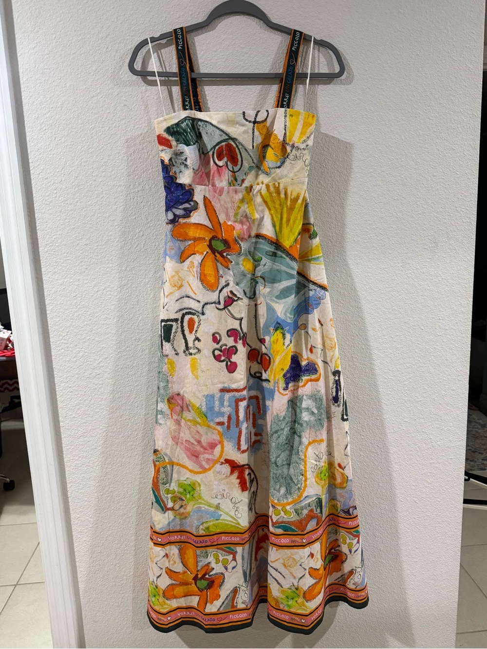 NWT Caroline Constas Euro vacation dress